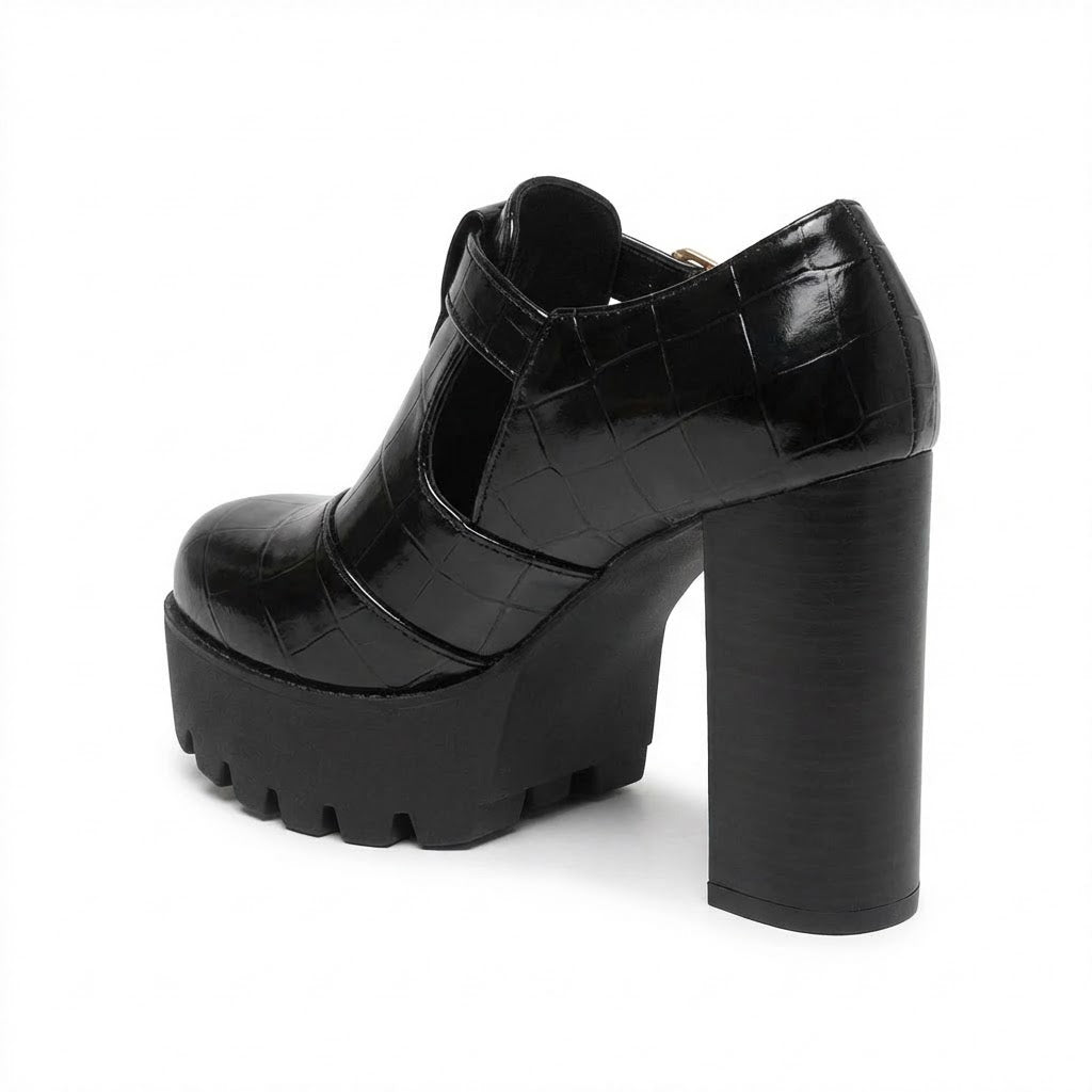 Celestine Linea Block Heels- leo