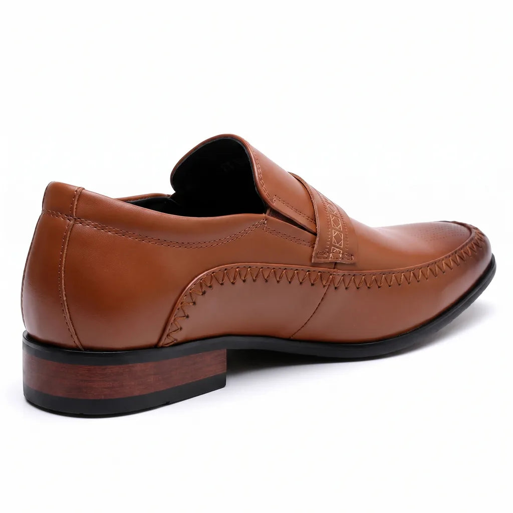 Men's Brown Redgrave Pointed Toe Loafers