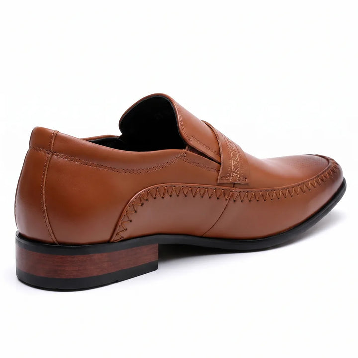 Men's Brown Redgrave Pointed Toe Loafers