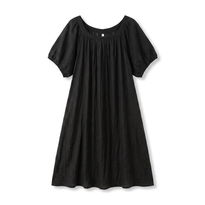 Georgia Tencel Dress - Color:Black;Size:2XL