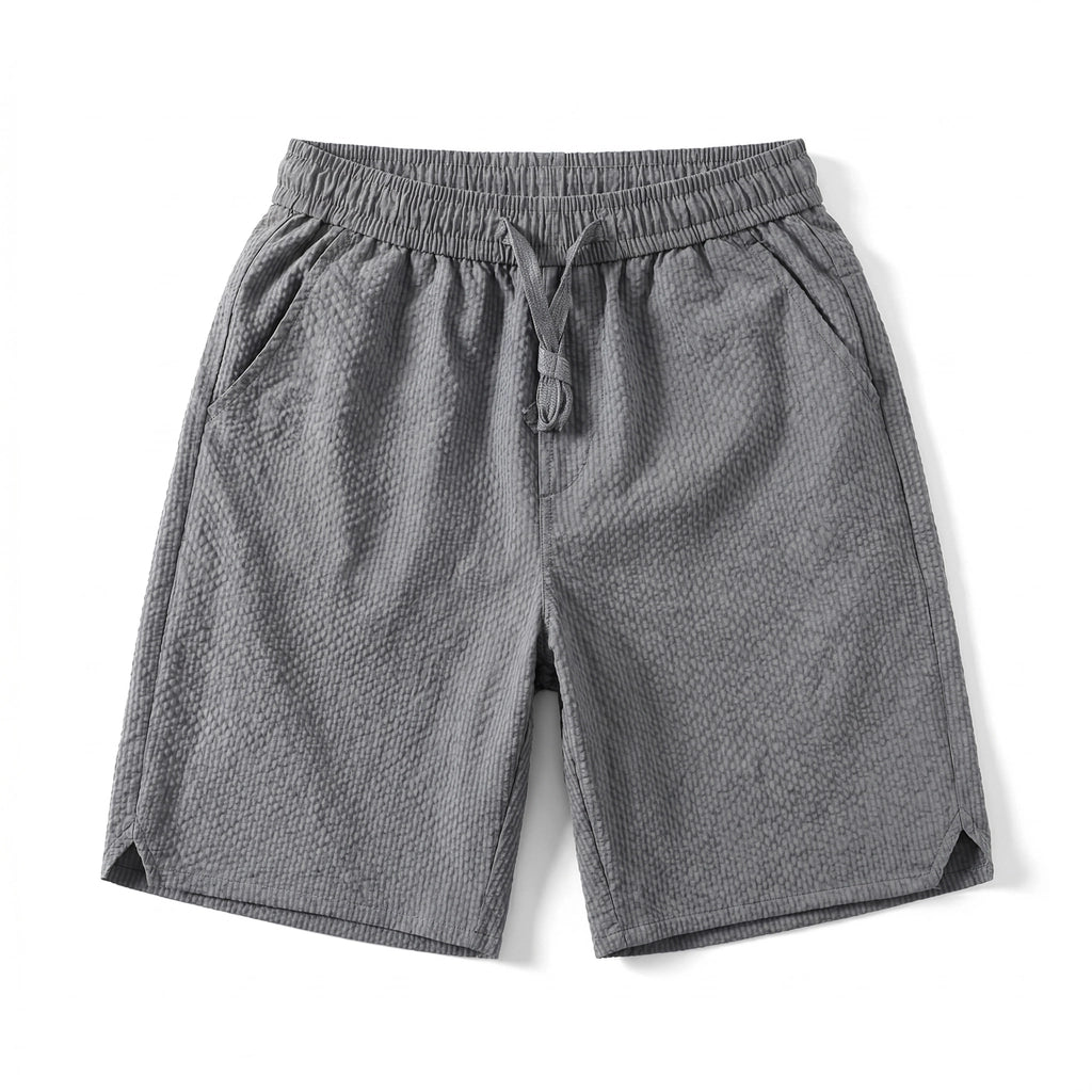 Henry Loose Fit Shorts - Color:Gray;Size:S