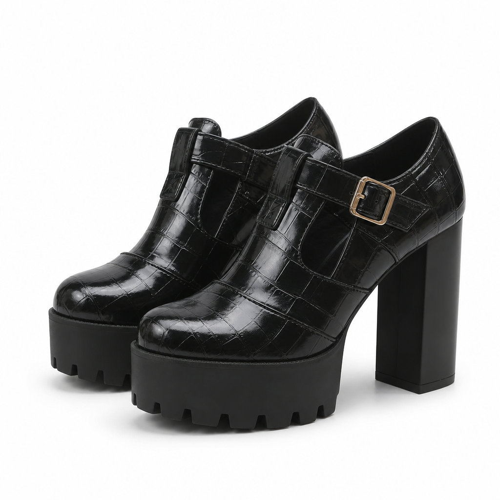 Andrea Block Heels