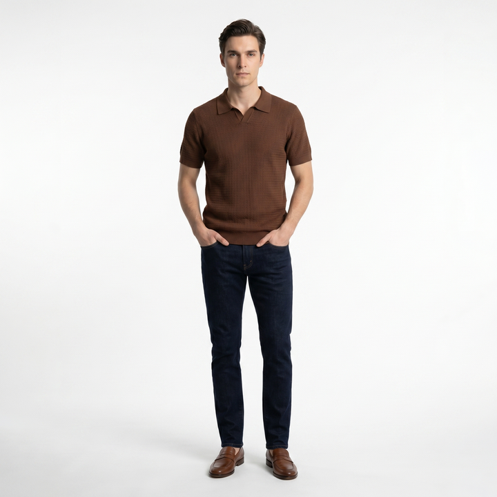 Aiden Reed Henley Polo