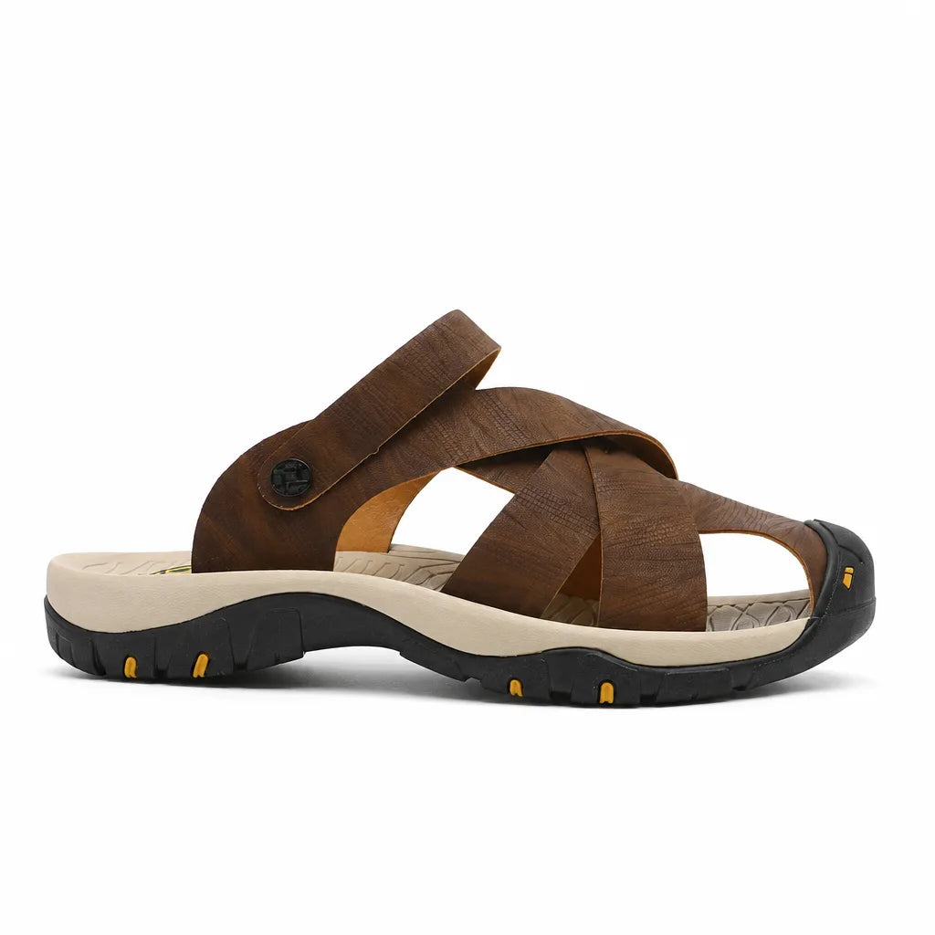 Men's Garrison Leather Clog Sandals