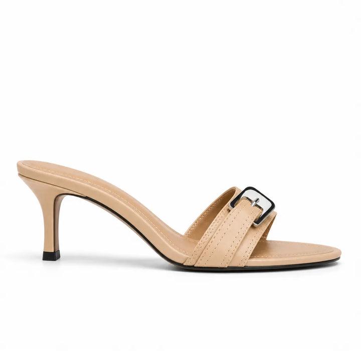 Women's Alcott Buckle Heel Mules