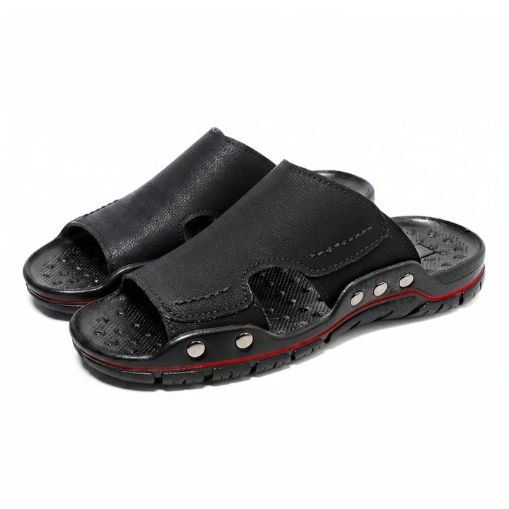 Henry Beach Sandals - Color:Black;Size:38