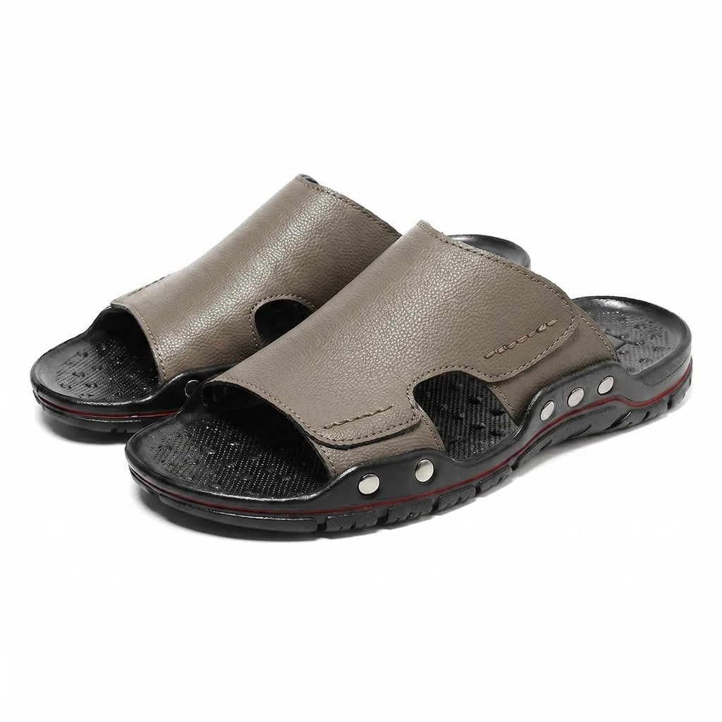 Henry Beach Sandals - Color:Gray;Size:38