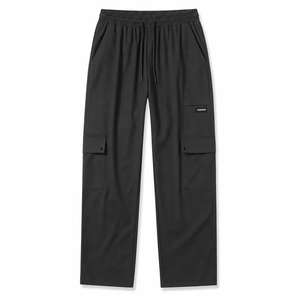 Henry Cotton Cargo Pants - Color:Black;Size:XS