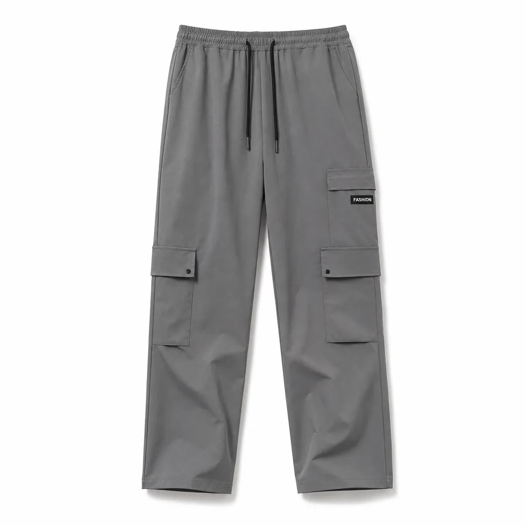Henry Cotton Cargo Pants - Color:Dark Gray;Size:XS