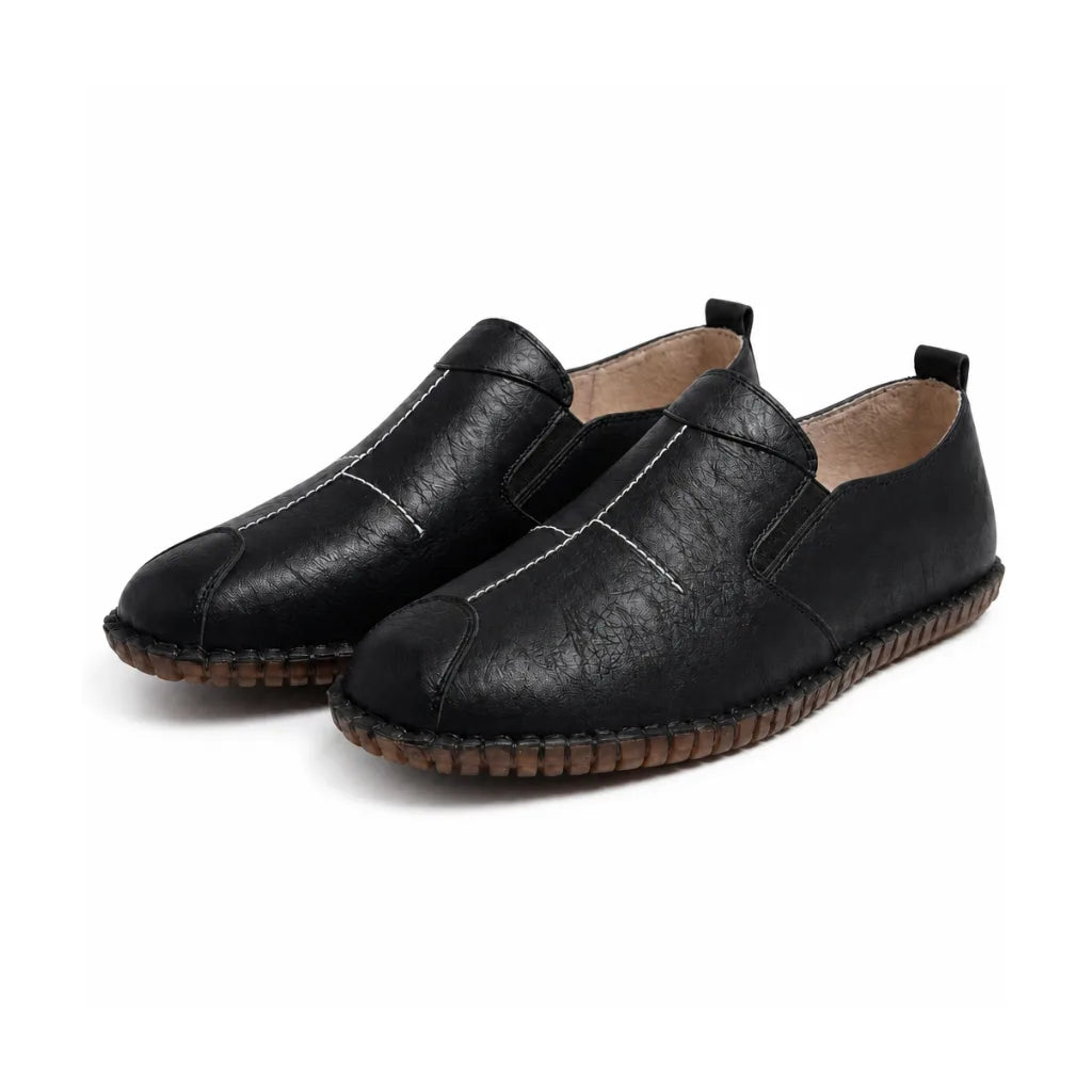 Henry Penny Loafers - Color:Black;Size:38