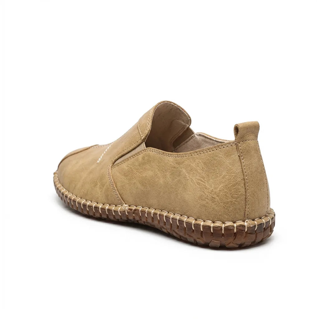 Khaki Julian Slip-On Loafers 1