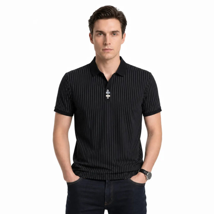 Men's Talmadge Striped Polo Shirt