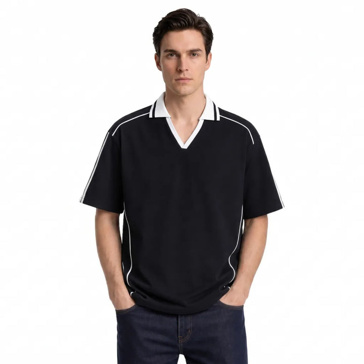 Men's Jansen Striped Corduroy T-Shirt