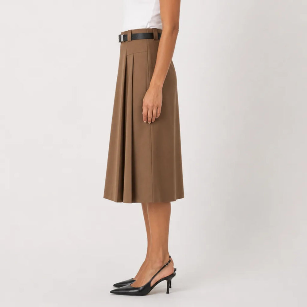 Women's Durham Pleated Midi Skirt