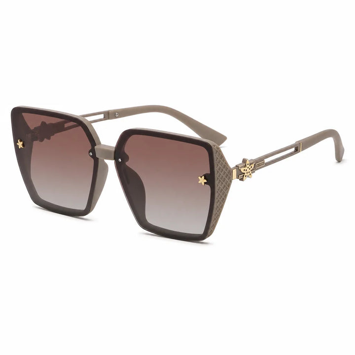 Jasmine Polarized Shades - Color:Brown