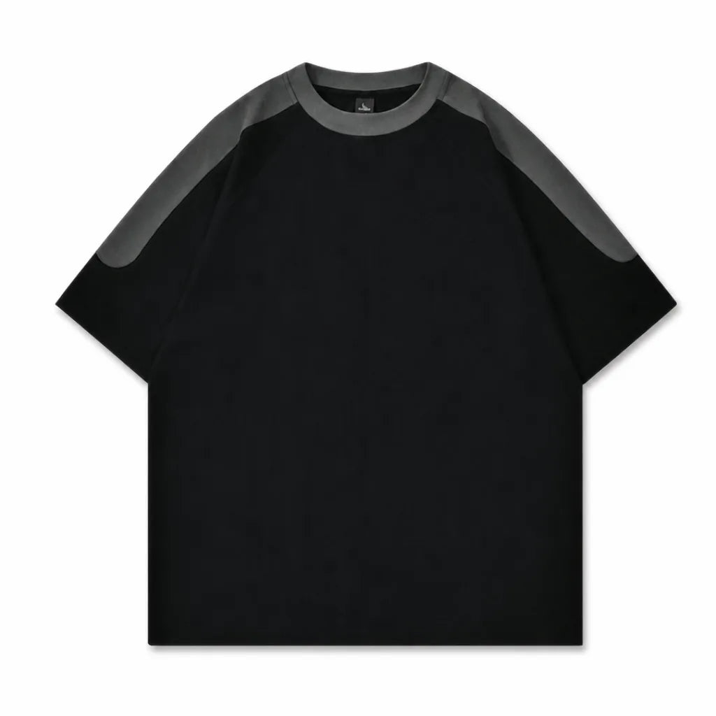 Jefferson Colorblock T-Shirt - Color:Black;Size:XS