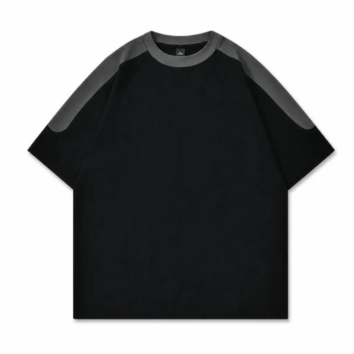 Jefferson Colorblock T-Shirt - Color:Black;Size:XS