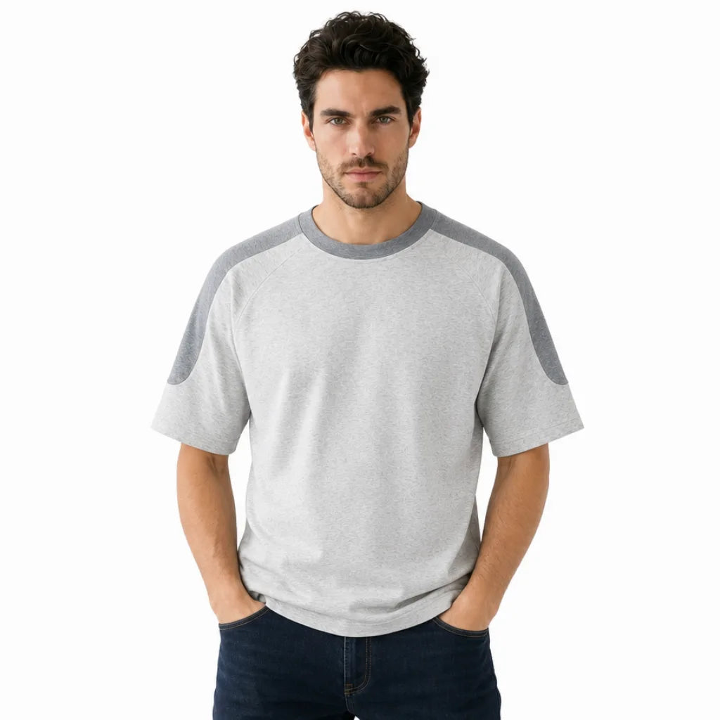 Men's Jefferson Cotton Colorblock T-Shirt