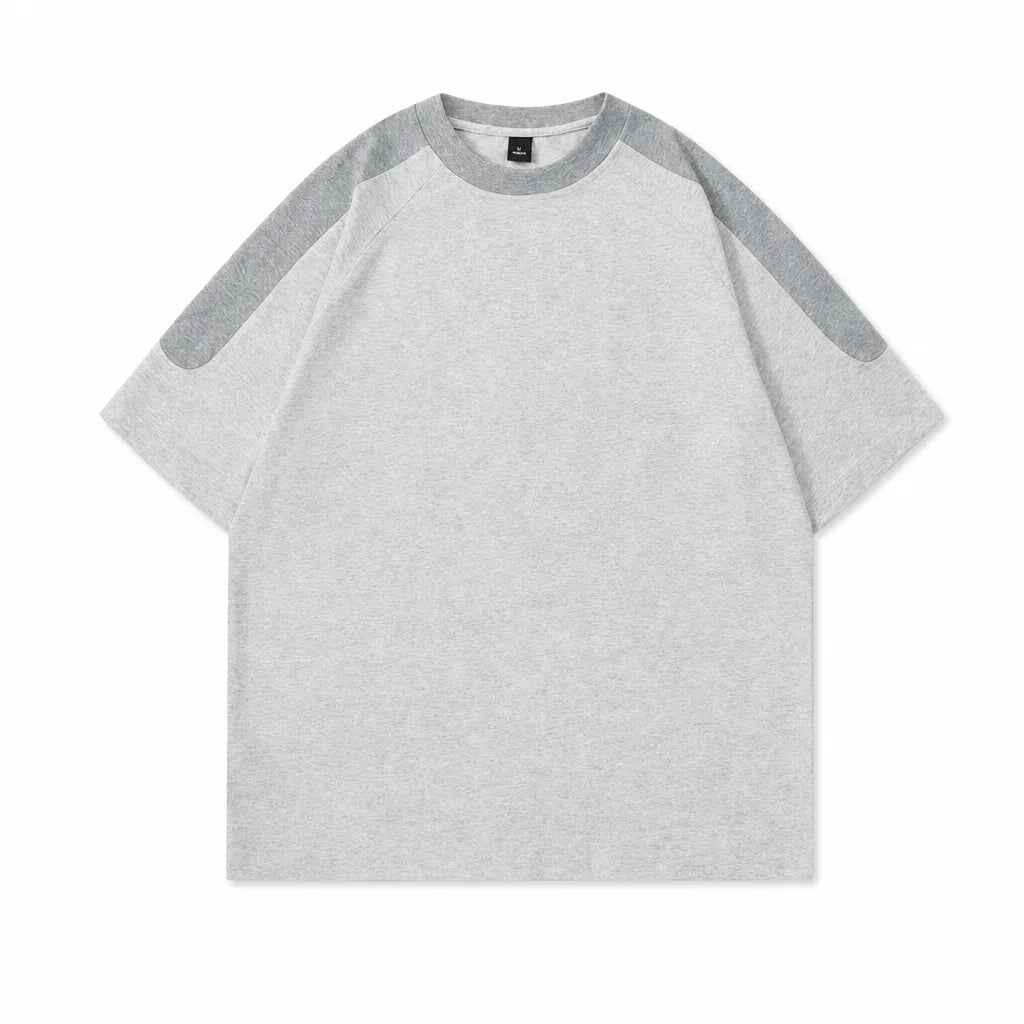 Jefferson Colorblock T-Shirt - Color:Gray;Size:XS