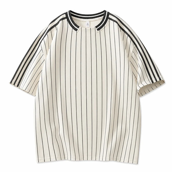 John Square Neck T-Shirt - Color:Apricot;Size:XS