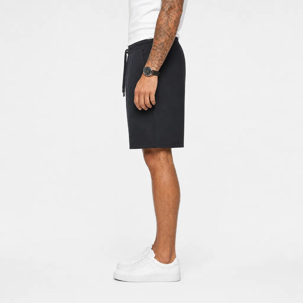 Men's Black Eastman Cotton Knit Shorts