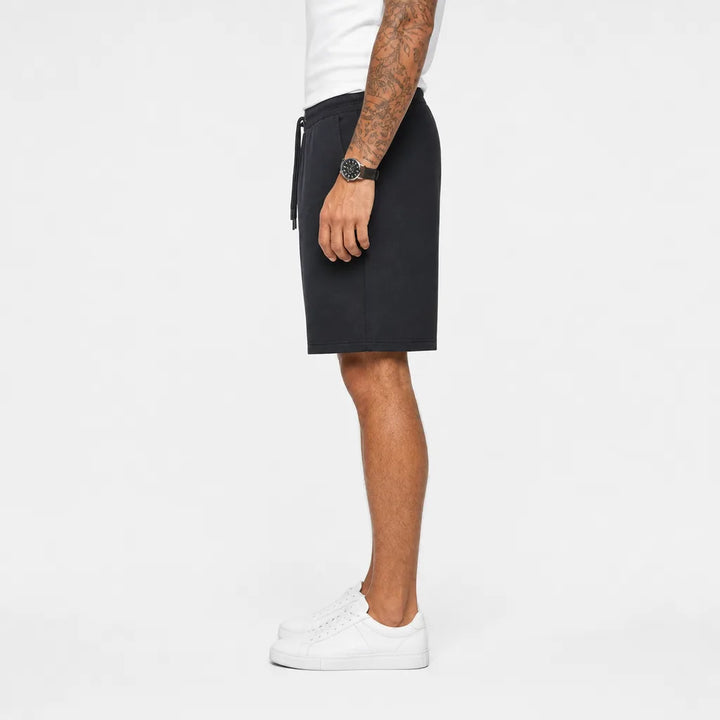Men's Black Eastman Cotton Knit Shorts