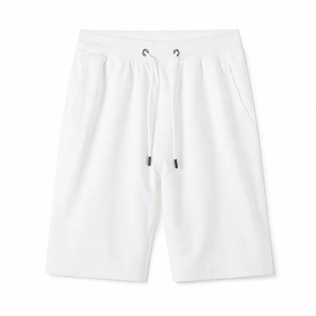 Joseph Cotton Knit Shorts - Color:White;Size:S