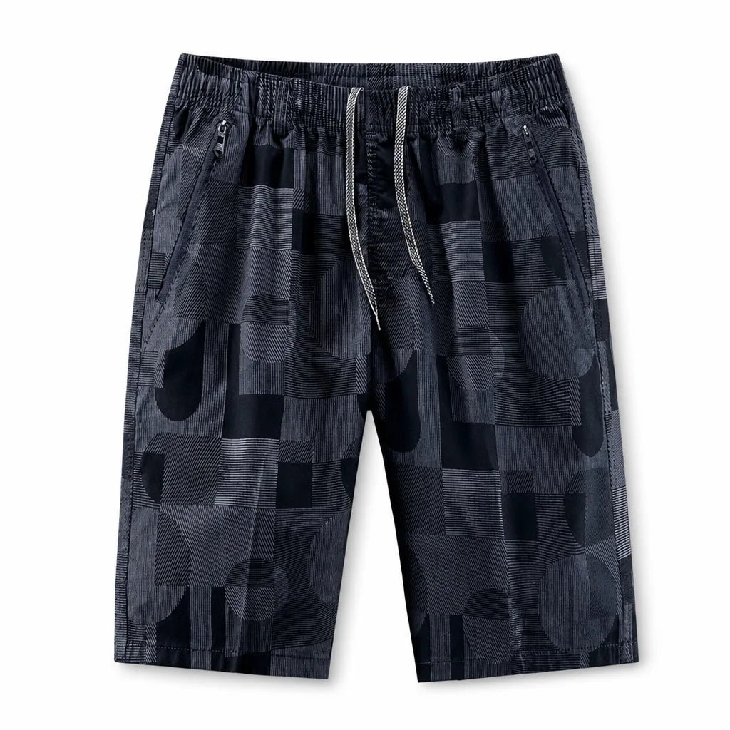 Joseph Cotton Straight Shorts - Color:Dark Blue;Size:M