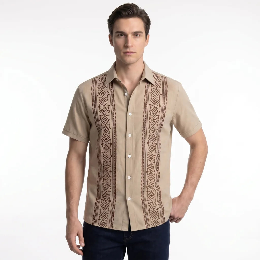 Titus Striped Short-Sleeve Shirt
