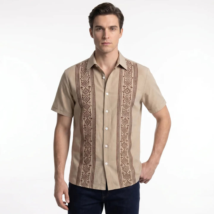Titus Striped Short-Sleeve Shirt