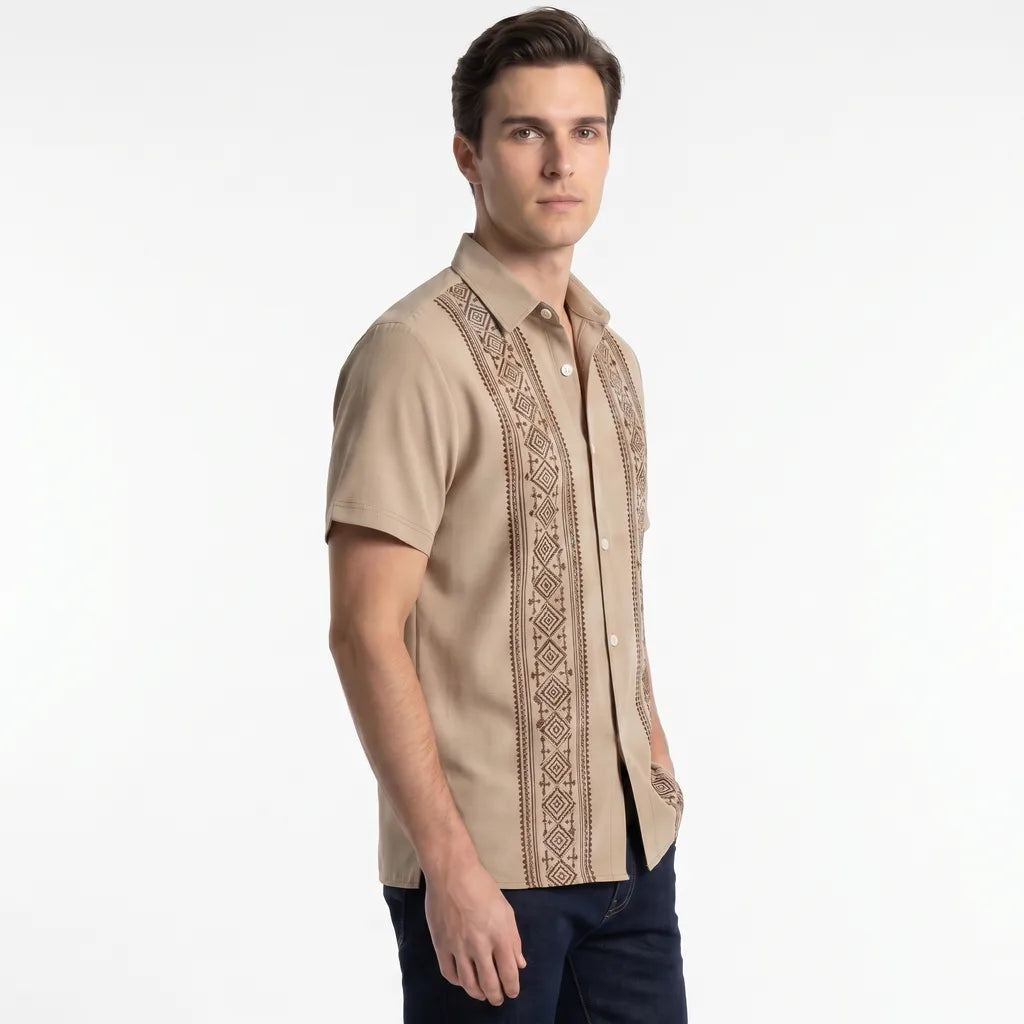 Titus Striped Short-Sleeve Shirt