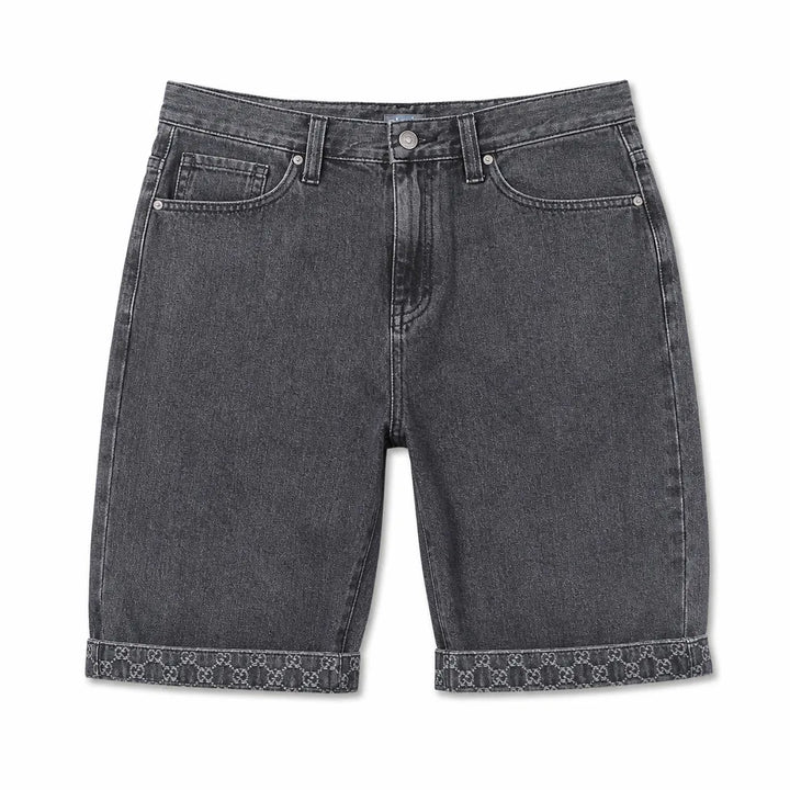 Joseph Wide Leg Shorts - Color:Black;Size:30