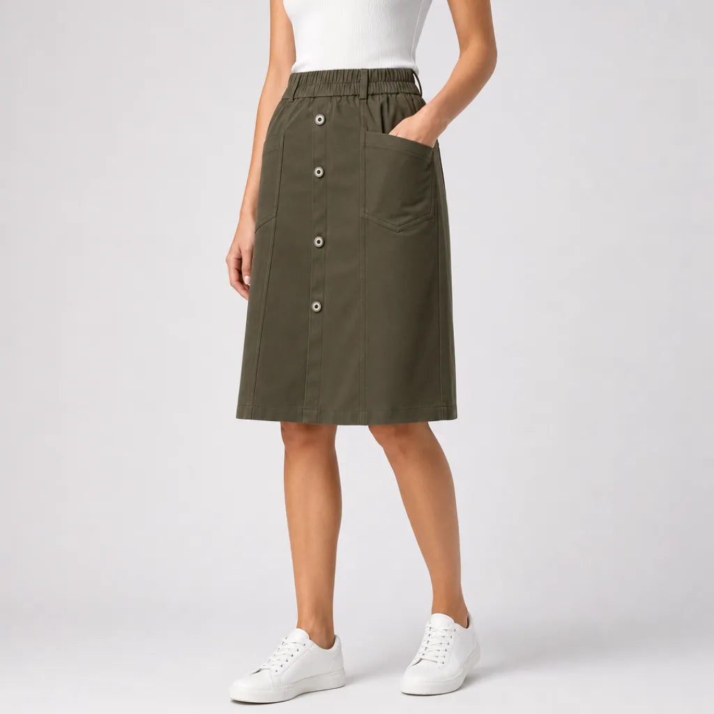Women's Juliet Cotton A-Line Skirt