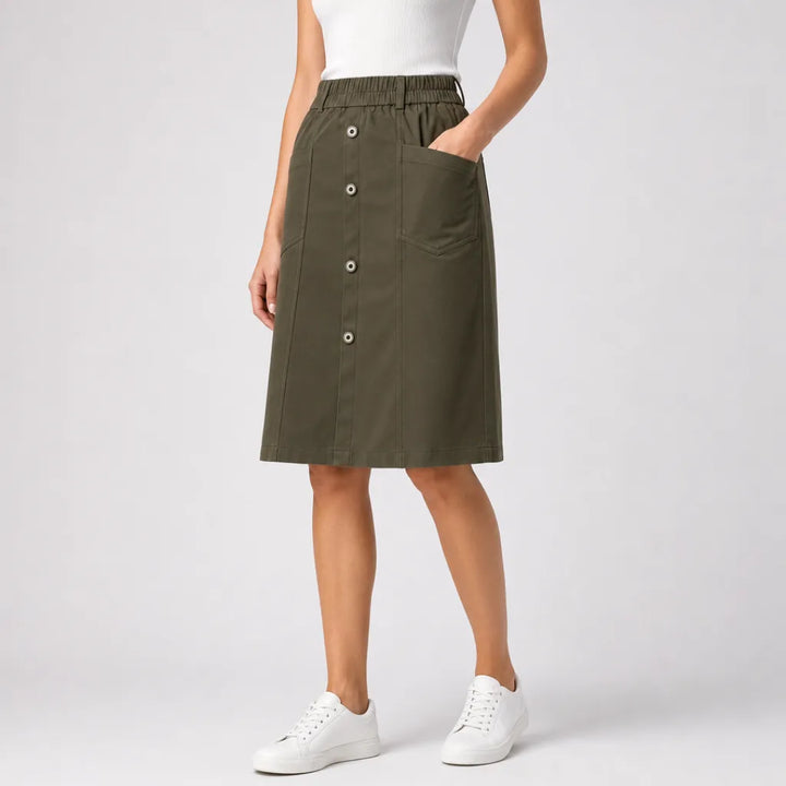 Women's Juliet Cotton A-Line Skirt