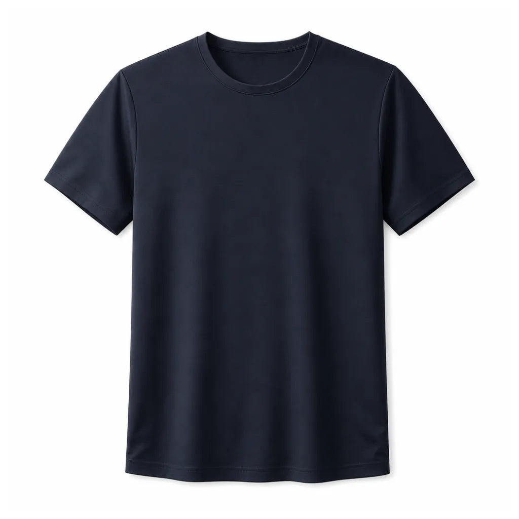 Juno Crew Neck T-Shirt - Color:Blue;Size:S