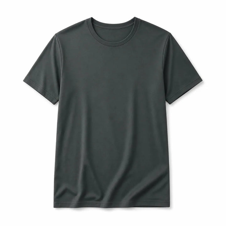Juno Crew Neck T-Shirt - Color:Green;Size:S
