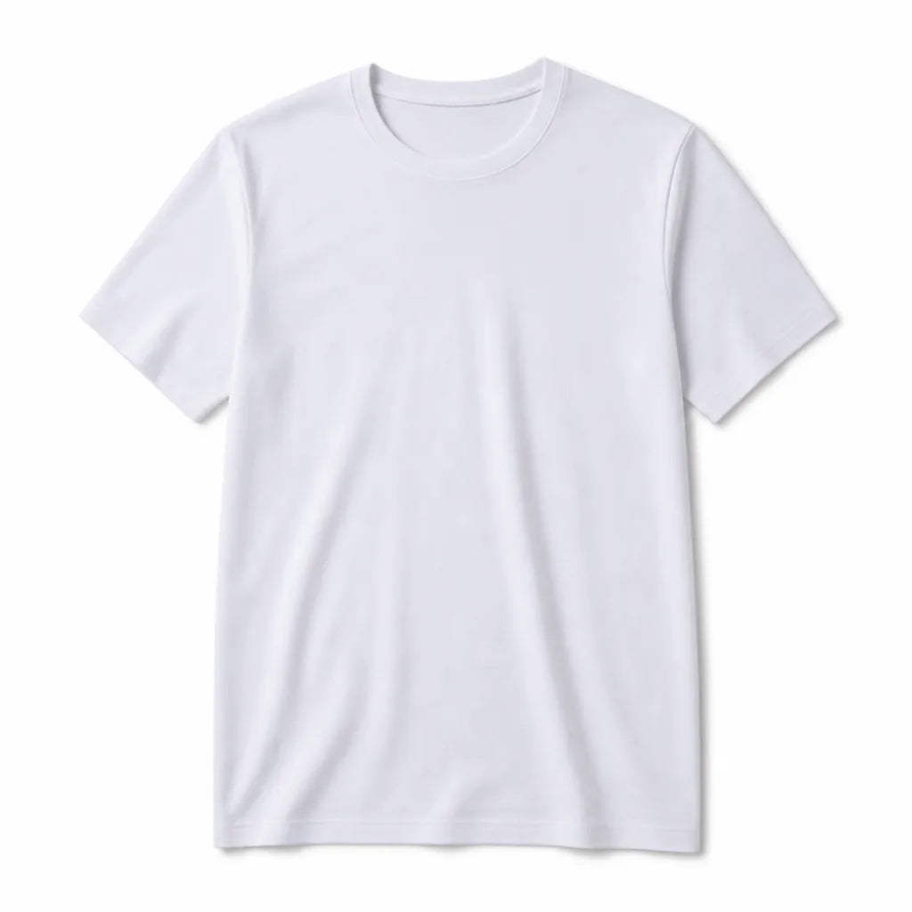 Juno Crew Neck T-Shirt - Color:White;Size:S