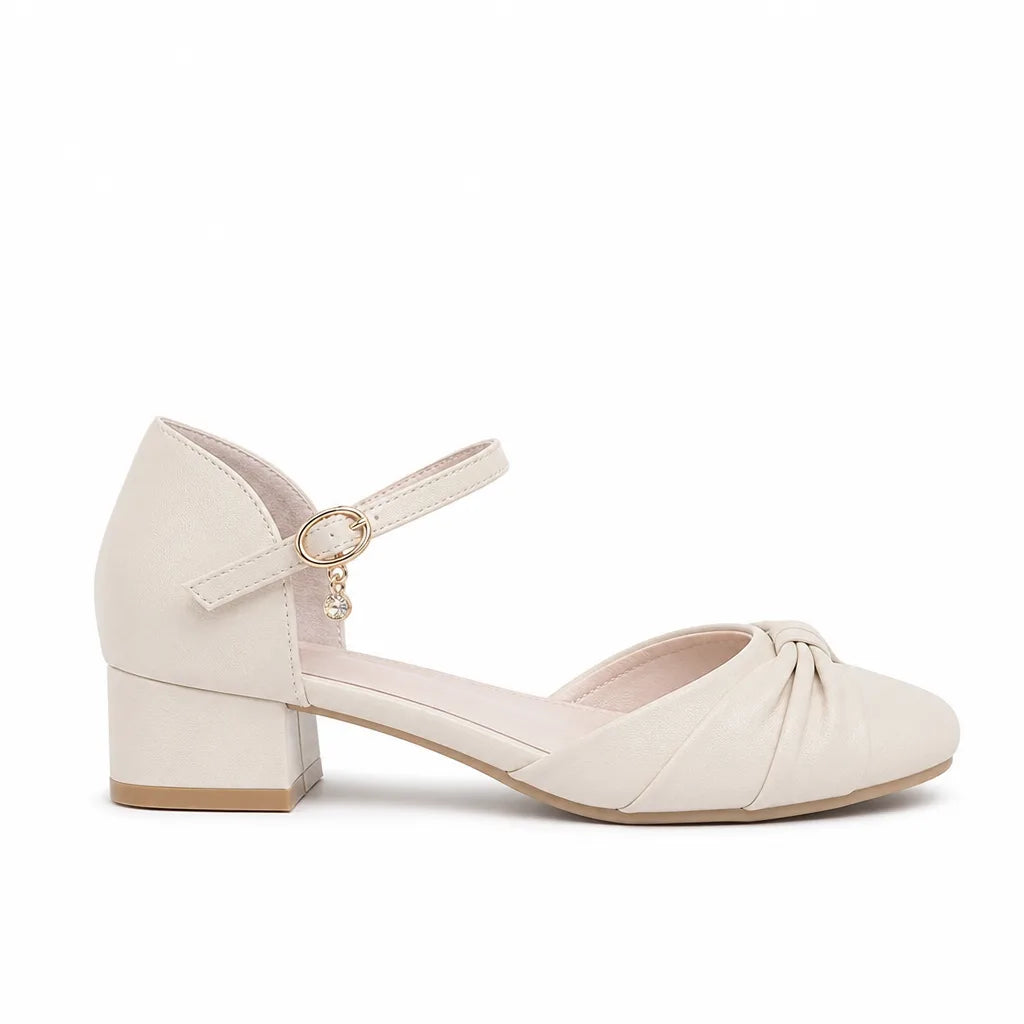 Women's Off White Kendall Block Heel Sandals
