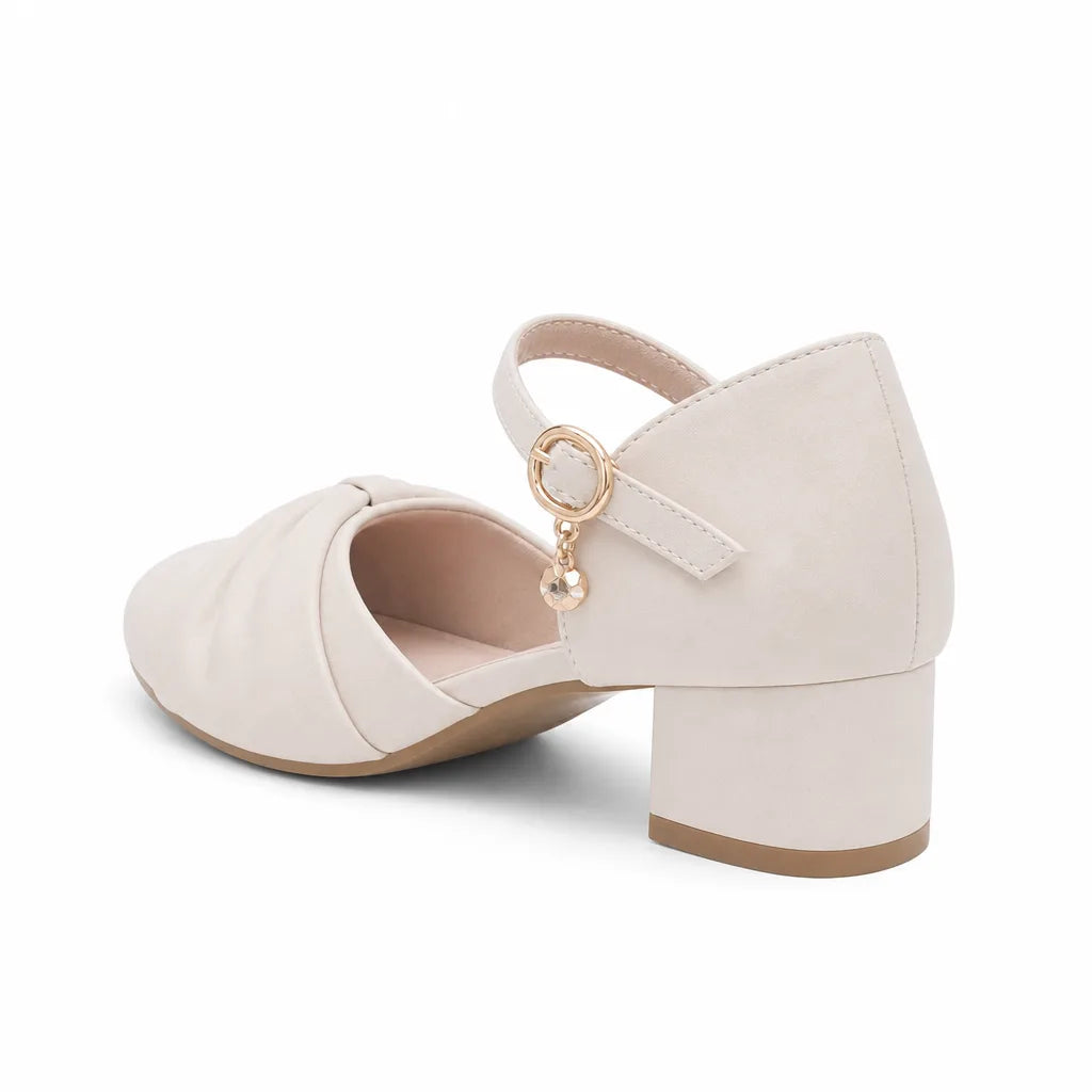 Women's Off White Kendall Block Heel Sandals