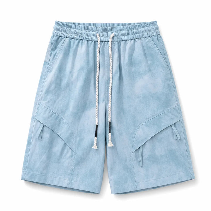 Kennedy Cargo Shorts - Color:Blue;Size:S