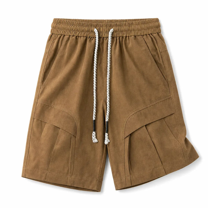 Kennedy Cargo Shorts - Color:Brown;Size:S