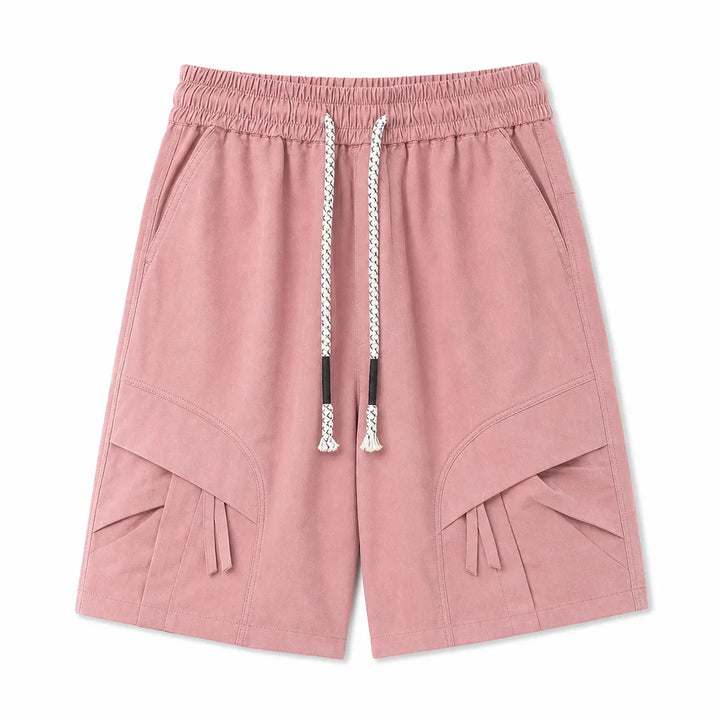 Kennedy Cargo Shorts - Color:Pink;Size:S