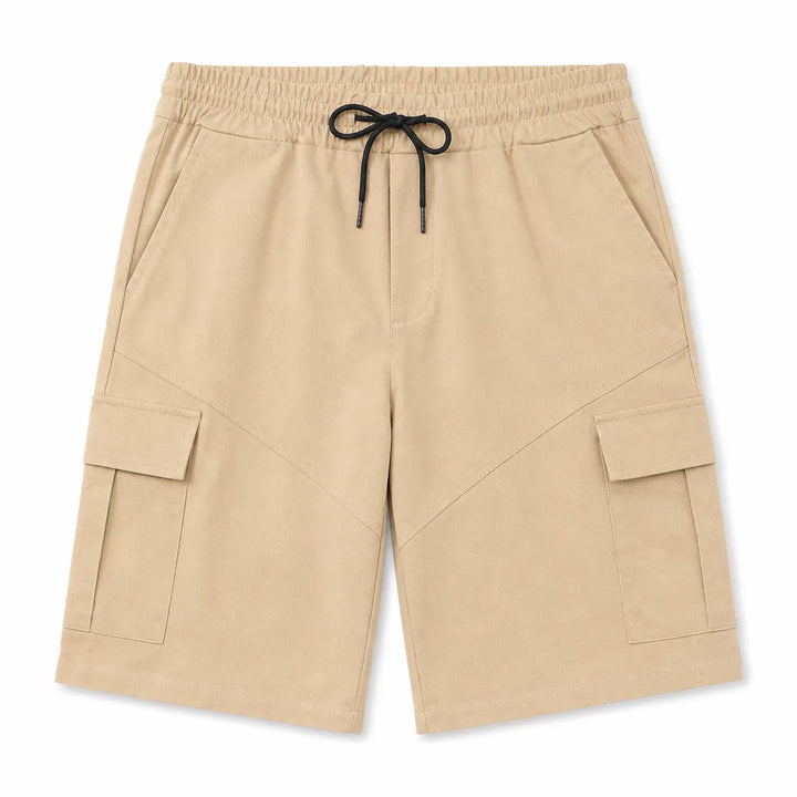 Kevin Cargo Shorts - Color:Khaki;Size:XS