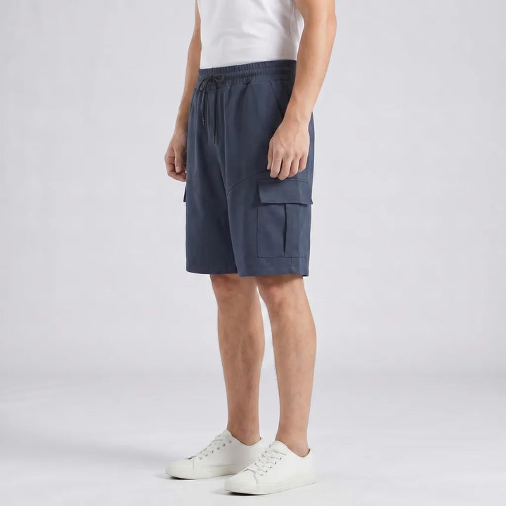 Navy Blue Kevin Cargo Shorts 5
