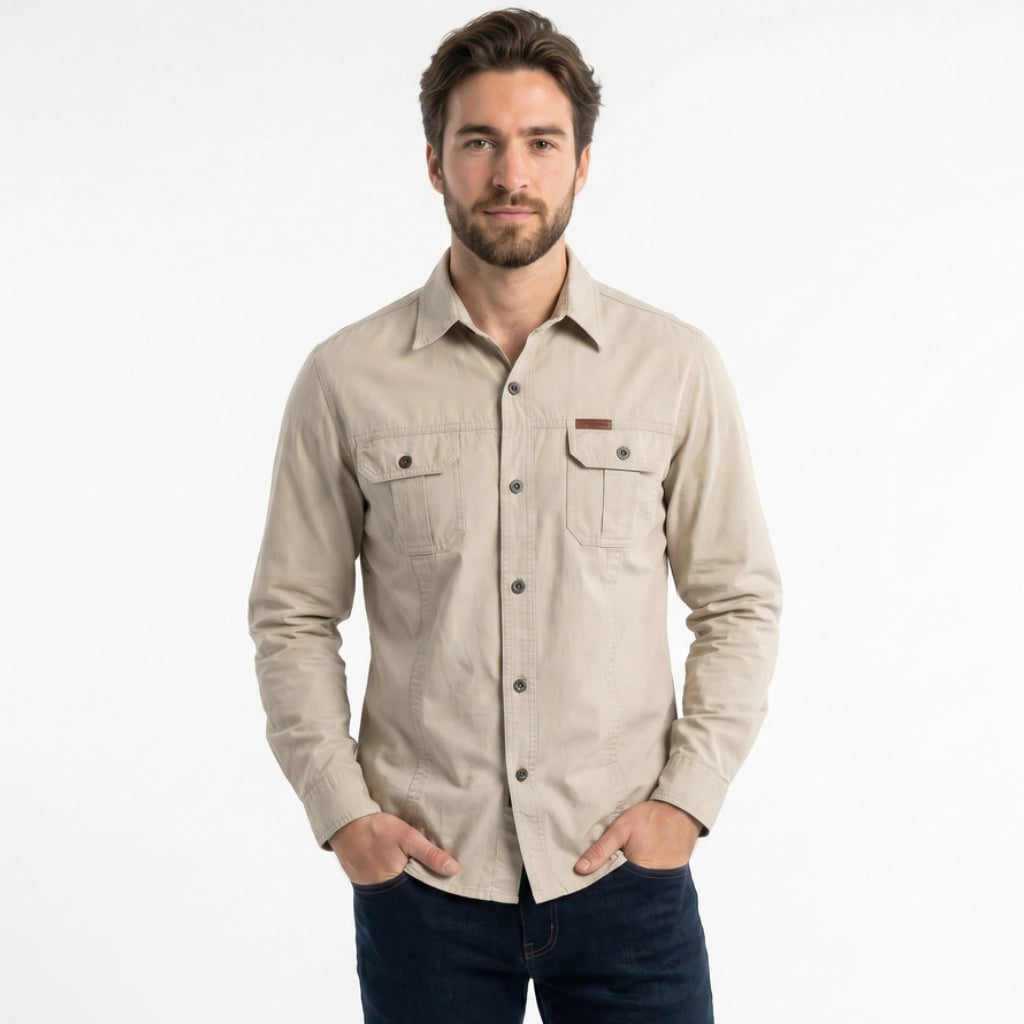 Stowe Cotton Shirt Jacket