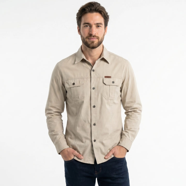 Stowe Cotton Shirt Jacket