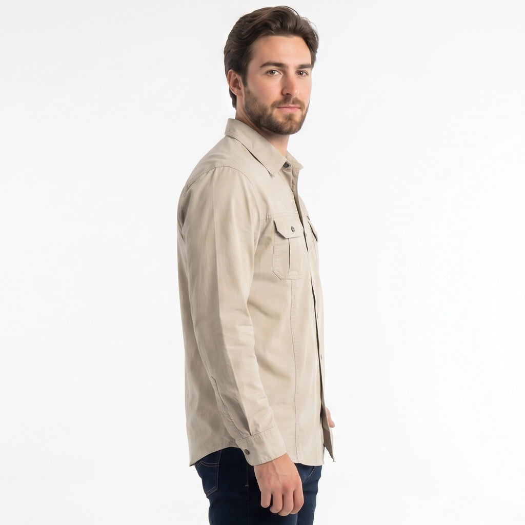 Stowe Cotton Shirt Jacket