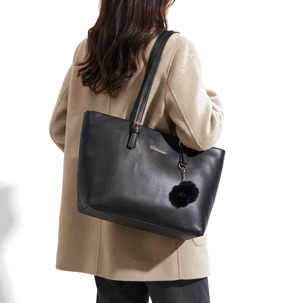 Black Sloane Miller Large Tote 1