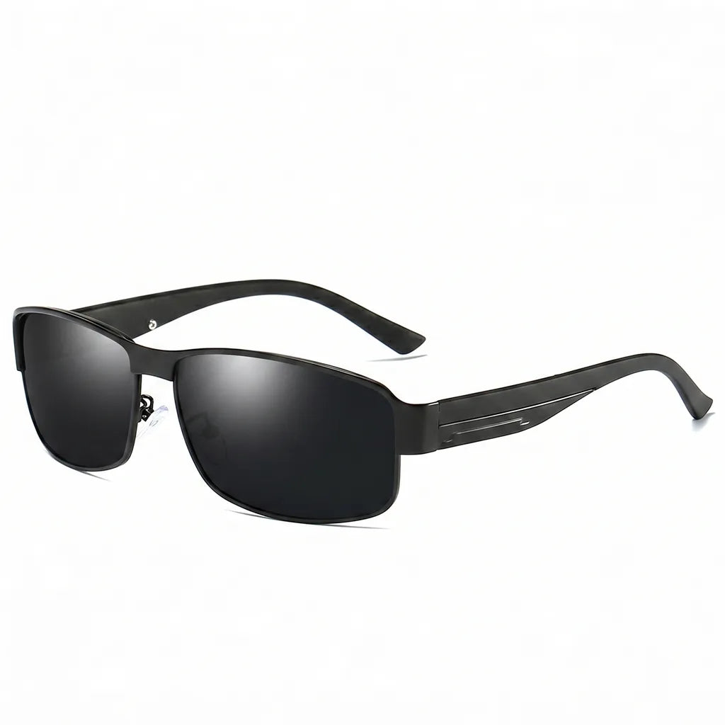 Kira Square Polarized Shades - Color:Black;Size:As shown