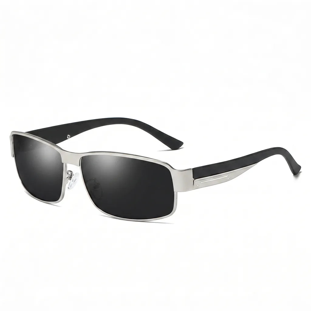 Kira Square Polarized Shades - Color:Gray;Size:As shown